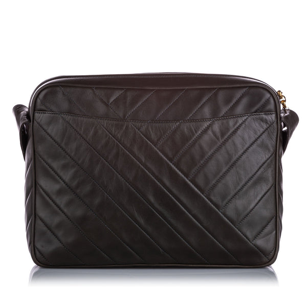 CC Quilted Lambskin Leather Crossbody Bag