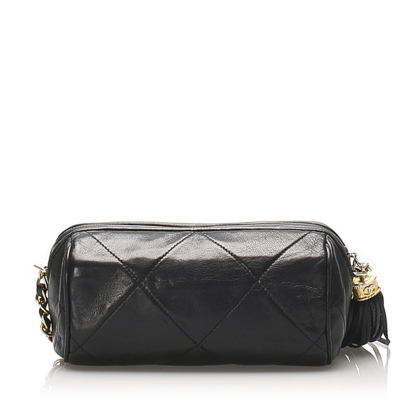 Matelasse Lambskin Leather Crossbody Bag