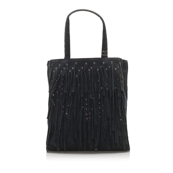 Fringe Suede Handbag