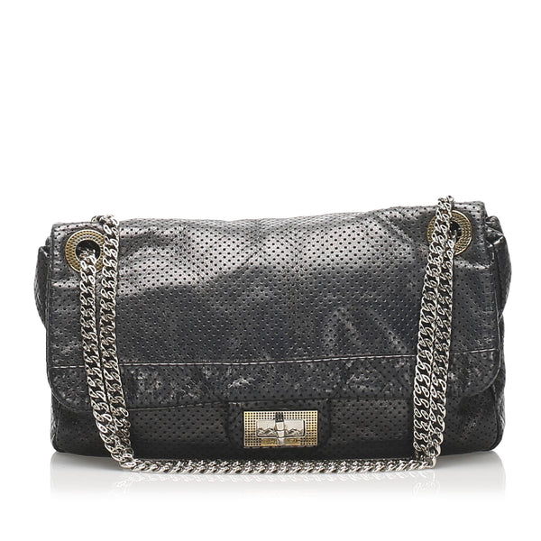 Reissue Perforated Leather Flap Bag