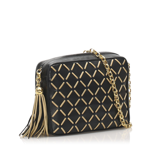 Matelasse Lambskin Leather Crossbody Bag