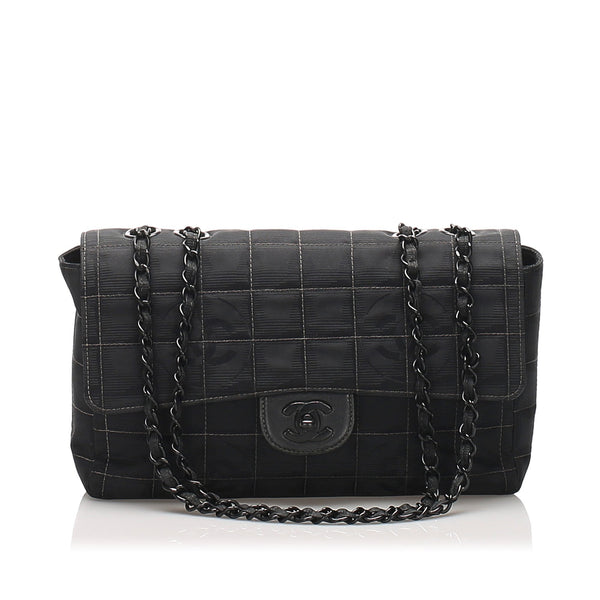 New Travel Line Nylon Single Flap Bag