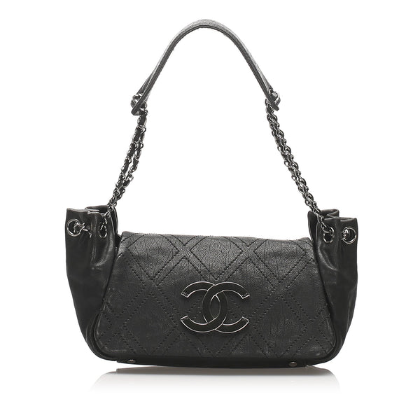 CC Timeless Leather Flap Bag