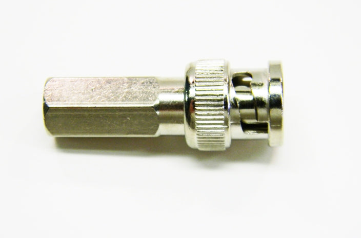 Datcom Realm BNC twist on male plug for RG58 cable.