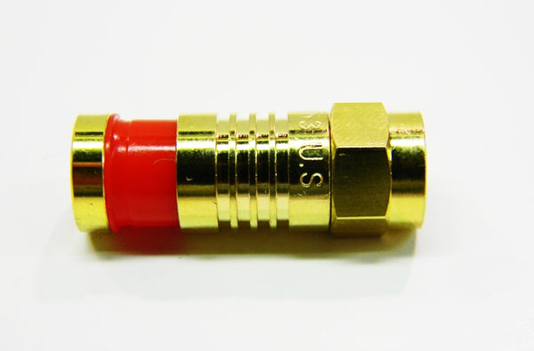 Platinum 18015 RG59 gold F Type SealSmart compression connector