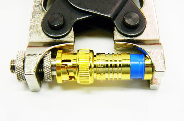 Platinum 18020 RG6 gold BNC quad SealSmart compression connector