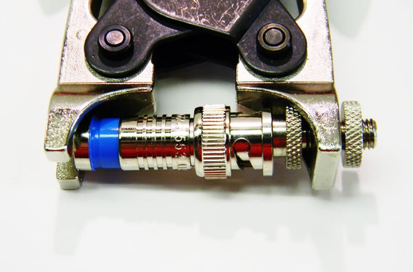 Platinum 18035 RG6 nickel BNC quad SealSmart compression connector