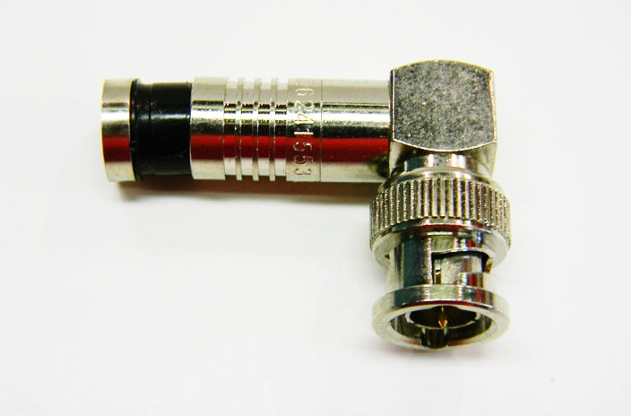 Platinum 18038RA RG6 nickel BNC SealSmart compression connector
