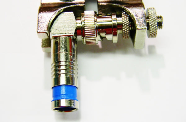 Platinum 18035RA RG6 nickel BNC quad SealSmart compression connector