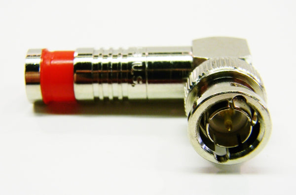 Platinum 18041RA RG59 nickel BNC SealSmart compression connector