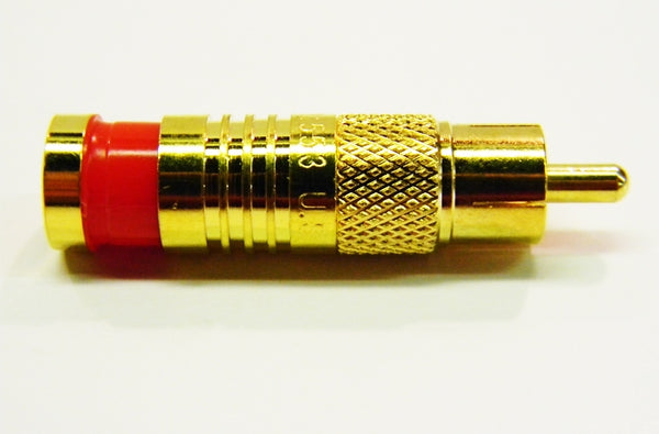 Platinum 18055 RG59 gold RCA SealSmart compression connector