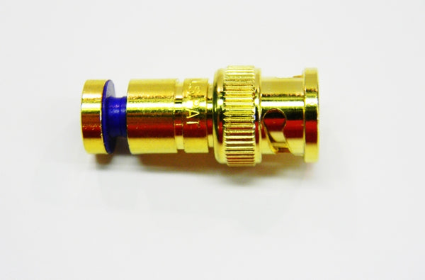 Platinum 18245 23 AWG gold BNC SealSmart compression connector