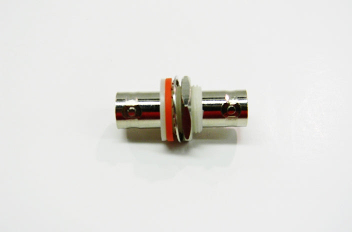 Datcom Realm BNC jack to jack female bulkhead connector.