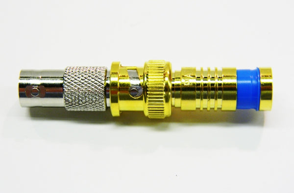 Datcom Realm BNC jack to jack female straight adapter.