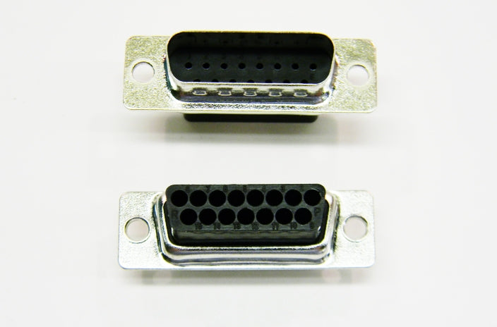 Datcom Realm DB15 male tinned crimp connector