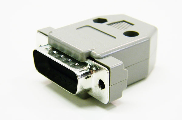 Datcom Realm DB15 male tinned crimp connector