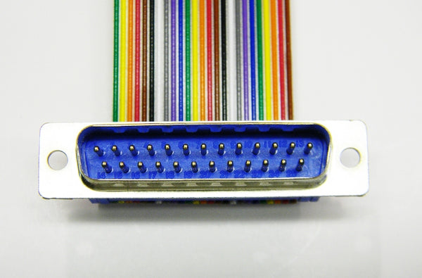Datcom Realm DB25 male tinned IDC connector