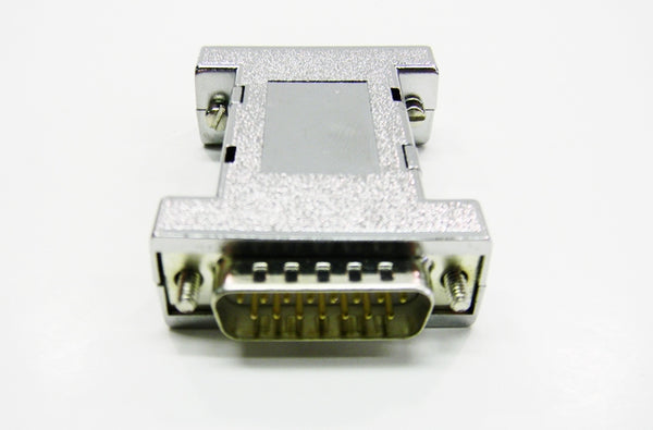 Datcom Realm DB15 metalized plastic gender changer cover