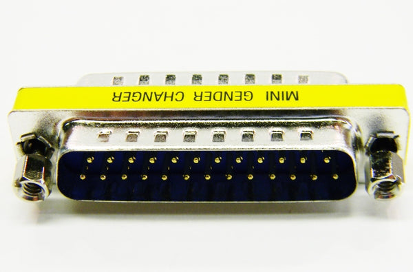 Datcom Realm DB25 m/m low profile gender changer