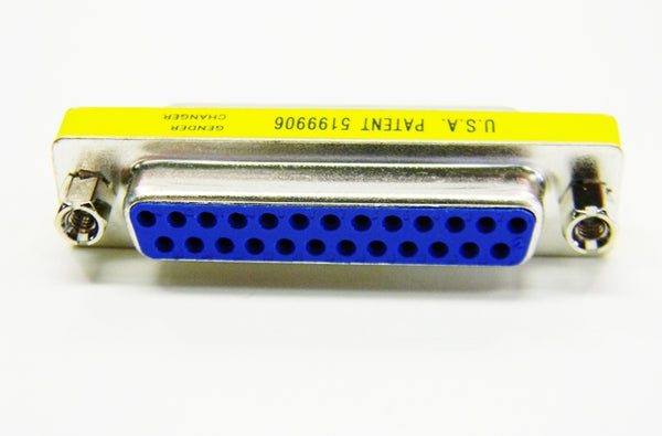 Datcom Realm DB25 f/f low profile gender changer