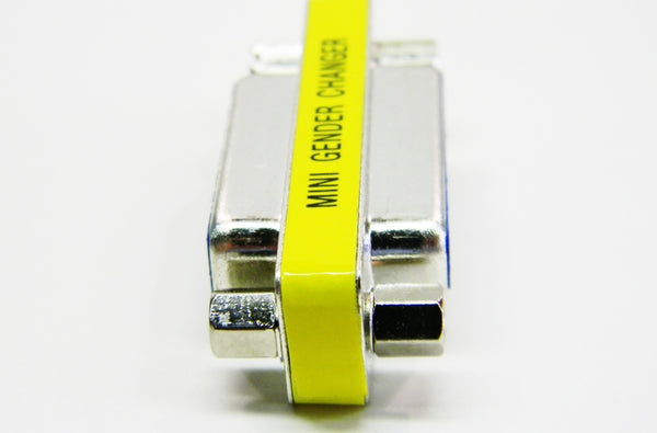 Datcom Realm DB15 f/f low profile gender changer