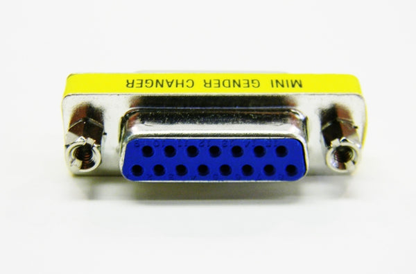 Datcom Realm DB15 f/f low profile gender changer