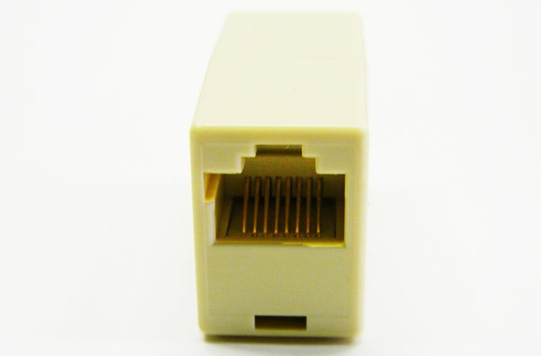 Datcom Realm RJ45 straight pin to pin ivory coupler