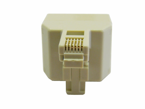 Datcom Realm RJ12 (6P6C) duplex TEE adapter