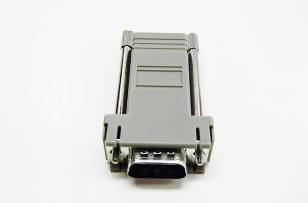 Datcom Realm DB9 male to RJ12 grey modular adapter