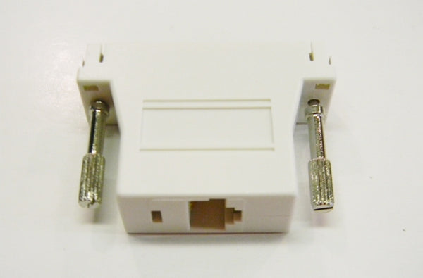 Datcom Realm DB25 female to RJ45 white modular adapter