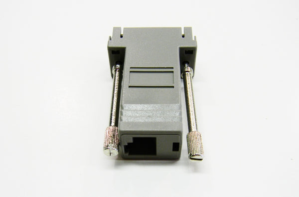 Datcom Realm DB9 male to RJ12 offset grey modular adapter