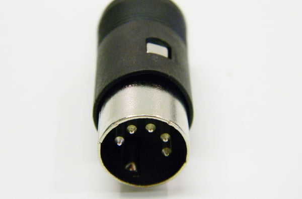 Datcom Realm 5 pin din male 180 degree positioning