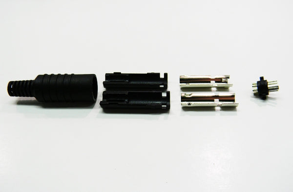Datcom Realm 6 pin mini din male solder type connector
