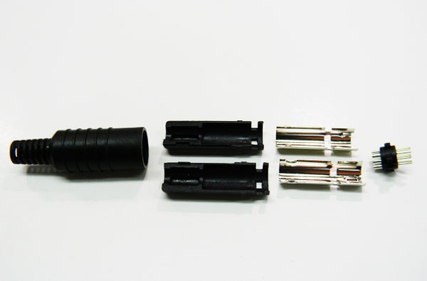 Datcom Realm 8 pin mini din male solder type connector