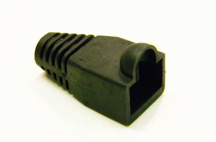 Datcom Realm RJ45 8P8C 6.5mm black protective boot