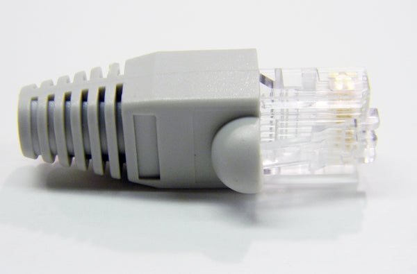 Datcom Realm RJ45 8P8C grey protective boot