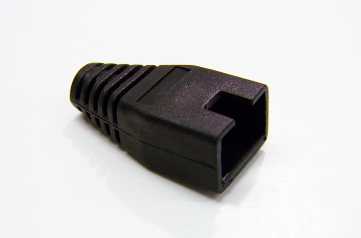 Datcom Realm RJ45 8P8C black protective boot