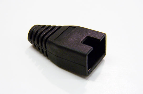 Datcom Realm RJ45 8P8C black protective boot