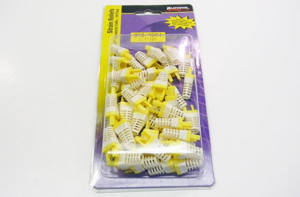 Platinum 100030Y EZ-RJ45 Cat6 yellow modular boot