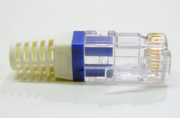 Platinum 100030B EZ-RJ45 Cat6 blue modular boot