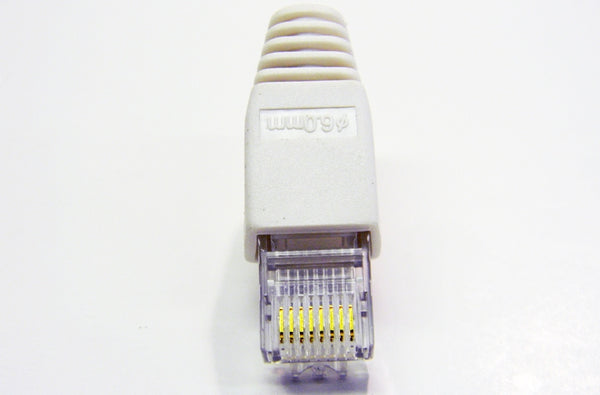 Datcom Realm RJ45 8P8C white protective boot