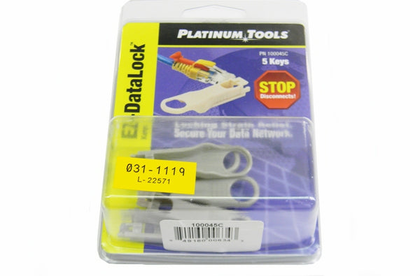 Platinum 100045C Key for unlocking EZ DataLock connectors