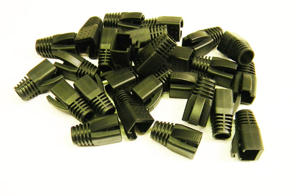 Platinum 100038BK 8mm black RJ45 strain relief boot