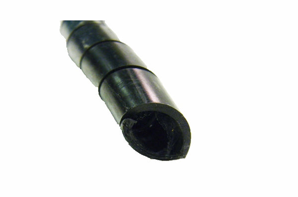HellermannTyton half inch black spiral wrap.