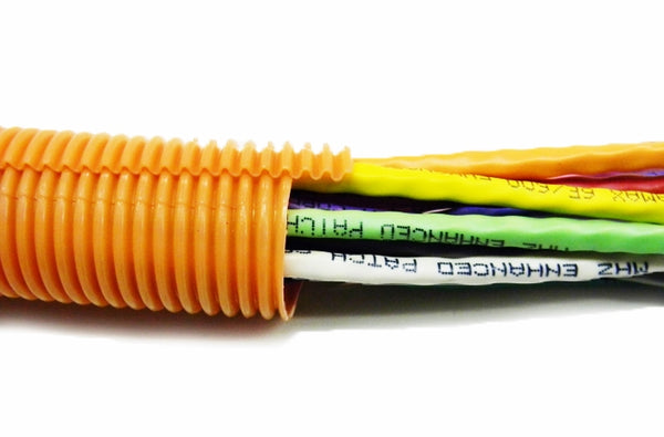 Endot IRS100410102-250 1 inch orange riser rated split tubing