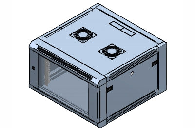 Hammond RB-FW6 6U wall mount cabinet