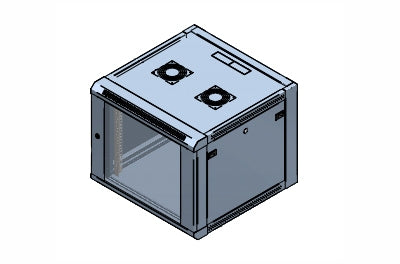 Hammond RB-FW9 9U wall mount cabinet