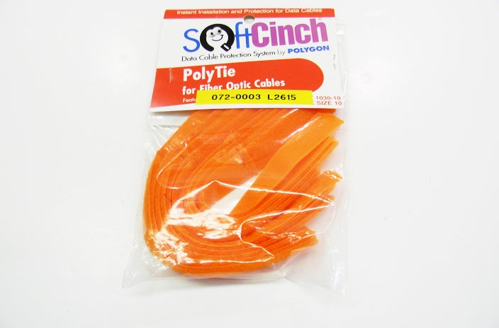 Polygon 1030-10 saddle hook and loop orange velcro