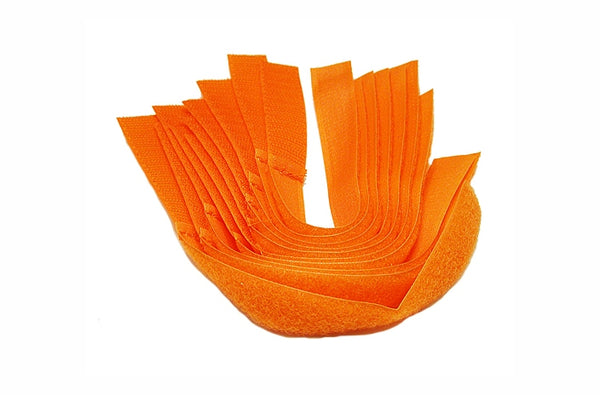 Polygon 1030-10 saddle hook and loop orange velcro