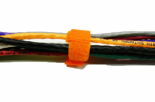 Polygon 1030-10 saddle hook and loop orange velcro